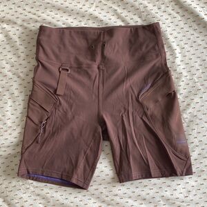 Lululemon Brown Athletic hiking Shorts